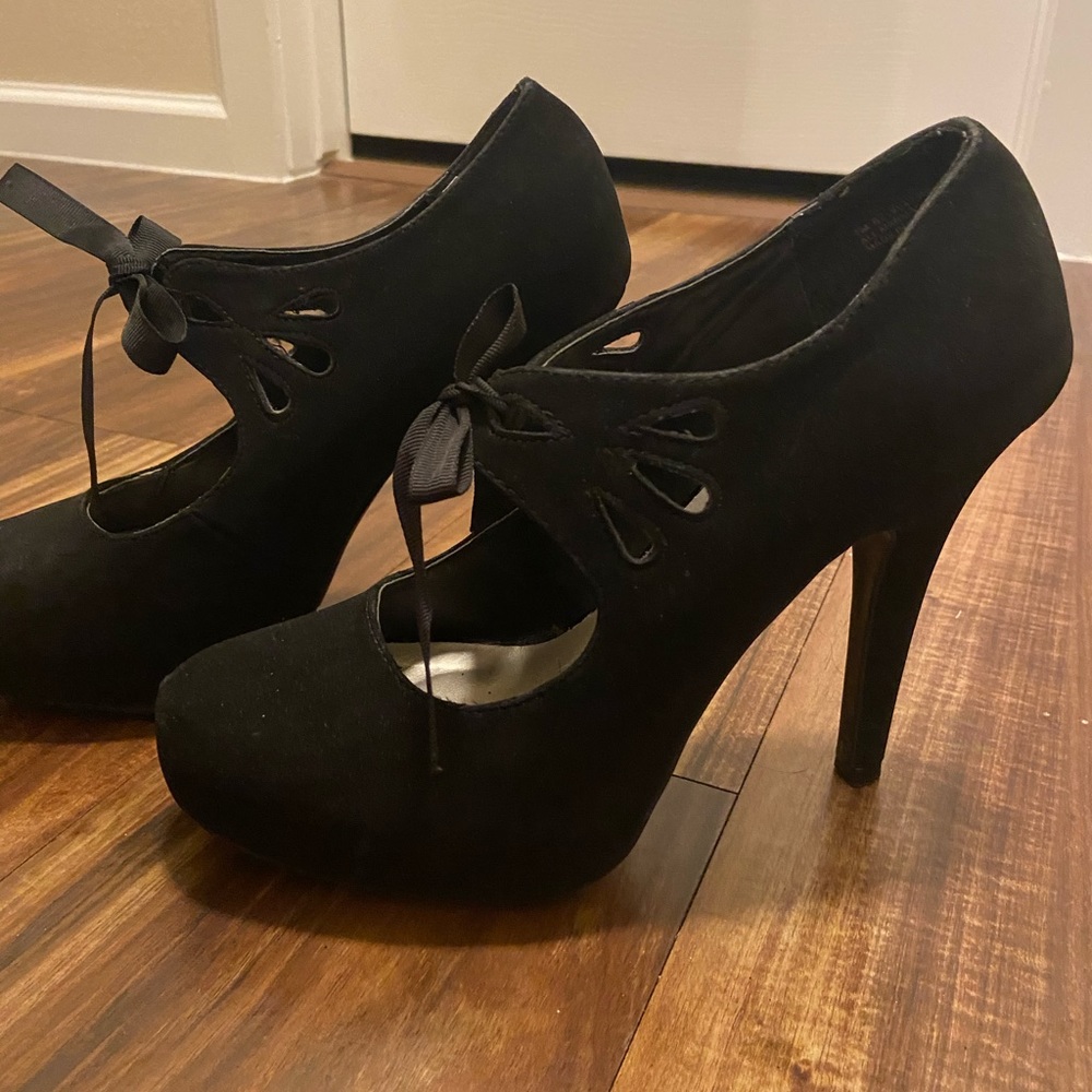 Madeline girl black heels